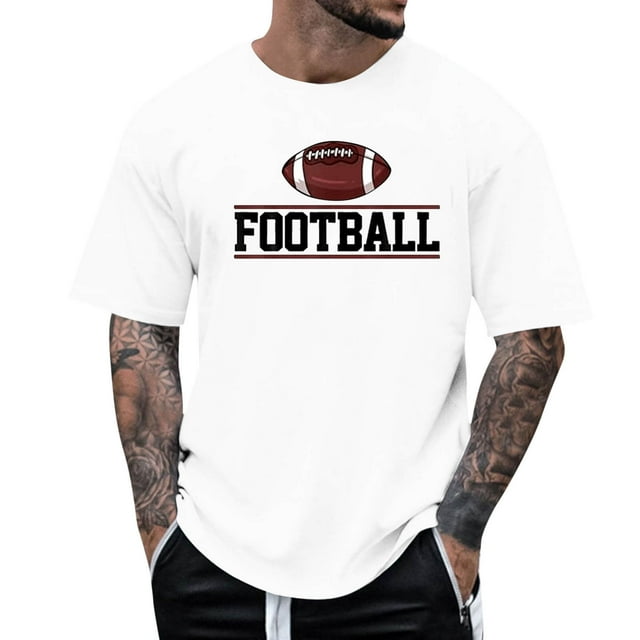 adviicd T-Shirt Homme Coton Manches Courtes Col Rond T-Shirts Graphiques Hauts Blanc,TG