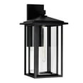 thumbnail image 5 of CWI Lighting Crawford 1 Light Farmhouse Metal Outdoor Wall Light in Black, 5 of 7