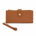 thumbnail image 3 of Montana West Women Wristlet Wallet Large Bifold Credit Card Holder Money Organizer, Brown, 3 of 7
