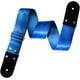 thumbnail image 1 of Correa para guitarra, Strap o Tahali para guitarra acústica, bajo eléctrico, guitarra eléctrica Kidam Cinturón seguridad nylon azul turquesa, 1 of 3