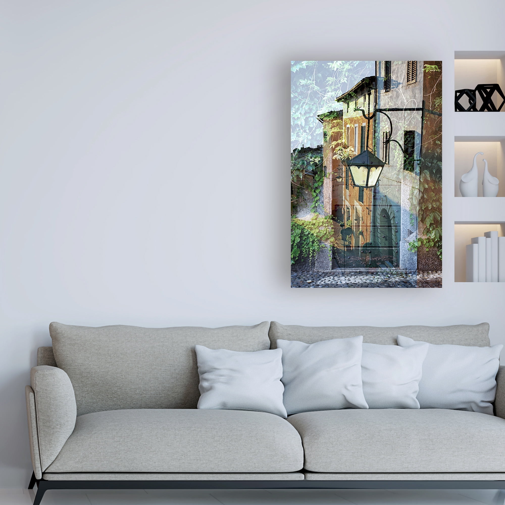 Trademark Fine Art 'Montalcino Lampion #1' Canvas Art by Alan Blaustei