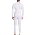 thumbnail image 4 of Frnrwgo Mens Lightweight Thermal Underwear Set Pullover Long Sleeve Soft Base Layer for Fall Spring Daily Wear, 4 of 5