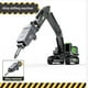 thumbnail image 5 of Herunwer Drill Excavator Toy, 1:50 Scale Impact Hammer Excavator Construction Vehicle Toy, Demolition Machine-Tracked Driller, Engineering Car Great Toys and Gifts, 5 of 6