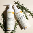 thumbnail image 3 of Rosemary & Biotin Shampoo and Conditioner Set for Hair Growth & Thinning Hair | Scalp Therapy System for Women | Sulfate Free, with Rice Water, Keratin & Argan Oil | 2 x 16.5 oz | Bundles & Bits, 3 of 6
