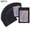 Black, variant on 50Pcs Rainbow Holographic Resealable Bags, Clear Opaque Dual Sided Self Seal Pouches, Small Zipper Storage Bags for Badge, Jewelry & Tiny Accessories