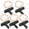 5pcs Attic Ladder Pull Cord Garage Door Pull Rope with Handle for