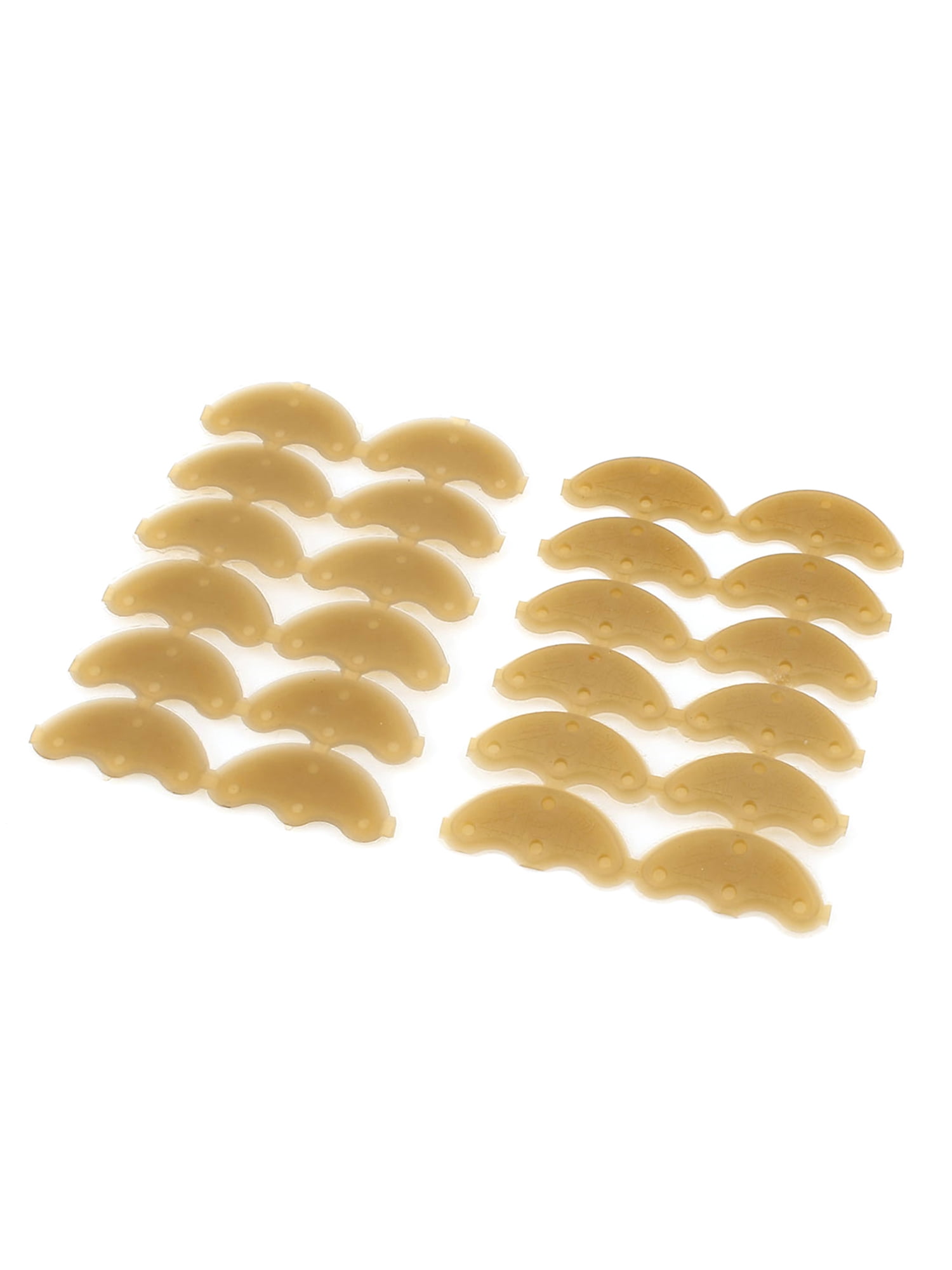 24-Pack Nonslip Rubber Shoes Boots Sole Heel Plate Tips Repair Pads Brown