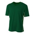 thumbnail image 2 of A4 Youth Short Sleeve V- Neck Atheltic Liga Sports Soccer wear Jersey , FOREST, Medium, NB3018, 2 of 4