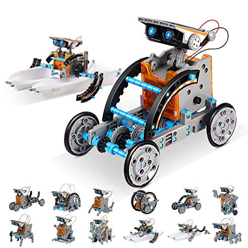 Tomons Stem Projects for Kids Ages 8-12 Remote & APP Controlled Robots for Kids 358 Pieces Building Toys Science Experiment Kit for Kids 