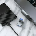 thumbnail image 6 of AOOOWER USB 3.0 Male to Female 90 Degree Right Angle Extension Adapter USB Upward Connector Data Sync for Laptop PC USB Fan, 6 of 13