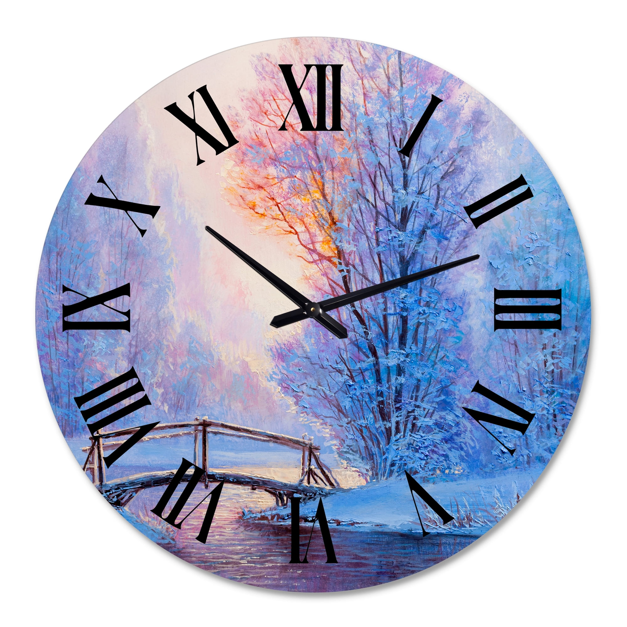Designart 1 in Quartz Wall Clock