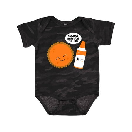 

Inktastic Here For The Pie Gift Baby Boy or Baby Girl Bodysuit