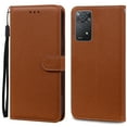 thumbnail image 1 of Note 11 Case For Xiaomi Redmi Note 11 11S Case Leather Wallet Flip Case For Redmi Note 11 Pro Phone Cases Note 11S Cover Fundas Brown Note 11, 1 of 6
