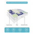 thumbnail image 4 of Quilt King Size Bedding Set, Spring Floral Checkered Reversible Summer Quilt 3 Pieces, Sage Green Purple Buffalo Plaid Lightweight Bedspreads Coverlets with 2 Pillow Shams for All Seasons, 4 of 5