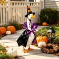 thumbnail image 4 of Gqtwoy Halloween Porch Bird Outfit Set, Funny Decorative Bird Clothing, Holiday Party Decoration, Outdoor Yard Garden Decor, Unique Porch Statue Accessory, 4 of 6