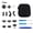 Black, variant on DIY Kit One Elite Series 2 Controller, Metal Buttons Replacement Parts with Joysticks & D-Pad, Repair & Customization Set with Tools