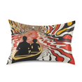 thumbnail image 7 of Yayeee Pillowcase King Size Set of 2 Satin Wrinkle Resistant Pillow Case, Abstract Boat Ride, 7 of 7