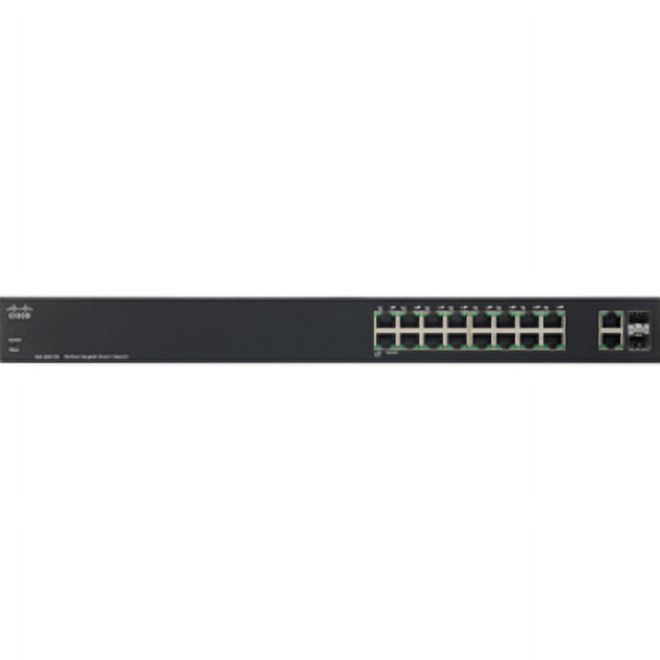 Cisco Small Business Smart SG200-18 - switch - 18 ports - rack-mountable - image 4 of 5