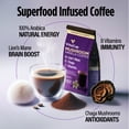 thumbnail image 4 of VitaCup Vanilla Flavored Mushroom Coffee Ground, with Lions Mane, 10oz, 4 of 7