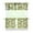 cfcl-1874, variant on Boho Vintage Curtains 24 Inch Short - 3 Panel Farmhouse Wildflower Set with Rustic Floral Design, Rod Pocket Kitchen