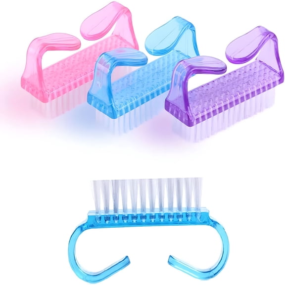 ACDANC Nail Brush with Handle, Cleaning Brush for Removing Fingernails, Nail Brush, Hand Cleaning Brush, Cleaning Tool for Nail