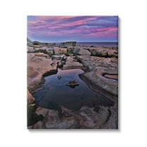 Stupell Industries Tide Pool Landscape Nature Photography Gallery Wrapped Canvas Print Wall Art, 30 x 40