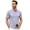 12#Light Purple, variant on Men's Polo Short Sleeve Shirts Moisture Wicking Quick Dry Collared Solid Color Shirt Classic Fit Business Casual Tops Fluorescence Yellow 3XL
