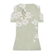 thumbnail image 5 of Camisas de Manga Corta para las Mujeres de Verano Sexy Frío Hombro Suéter Blusa Cuello en V Sólido, Ligero para Diario, 5 of 9