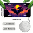 thumbnail image 2 of 1 Pcs 2D Flat License Plate Covers & Frames, Floating Island For Decorative Front, Waterproof For Decoration Aluminum License Plate Covers & Frames Cover For Men Women, 12" X 6", 2 of 7
