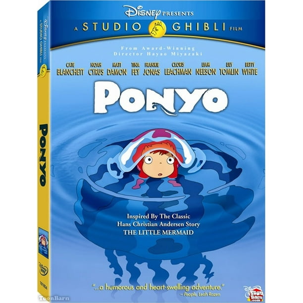 Ponyo [DVD] [2008] - Walmart.com - Walmart.com