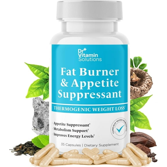 DR VITAMIN SOLUTIONS  Brazilian Herbal Blend Food Supplement – With Green‑Tea, Chromium & Plant Extracts – Non‑GMO, Gluten‑Free – 35 Capsules