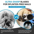 thumbnail image 4 of Behome Dog & Cat Nail Clippers and Trimmers,Reduce Over-Trimming,Safety Guard,Stainless Steel Razor Sharp Blades with Nail File, Grooming for Small Medium-Large Pets, 4 of 6