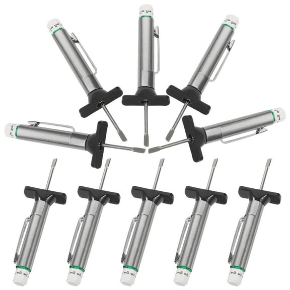 10 Pcs Tire Depth Gauge Tire Thread Depth Gauge Tire Thread Measuring Gauge Tread Depth Gauge Tire Tread Gauge Tool