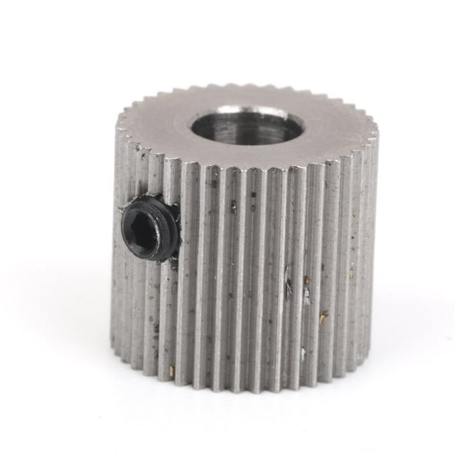 Extrusora de material acero Inoxidable Engranaje de Transmisión Eje de 5 Mm para Impresora 3D