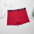 thumbnail image 4 of YueHuiYing Women's Large Size High Elasticity Comfortable Boxers Safety Pants Bottoming Underwear, 4 of 5