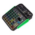 thumbnail image 1 of Mezclador de 5 canales, consola mezcladora de sonido, mezclador Digital para PC, entrada de grabación, ajuste de fuente de Audio USB, mezclador de perfke Mezclador de audio, 1 of 9