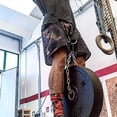 thumbnail image 4 of Strength Training Dip Belt with Chain Body Building Pull Up Belts for Any Waist Size, 4 of 9