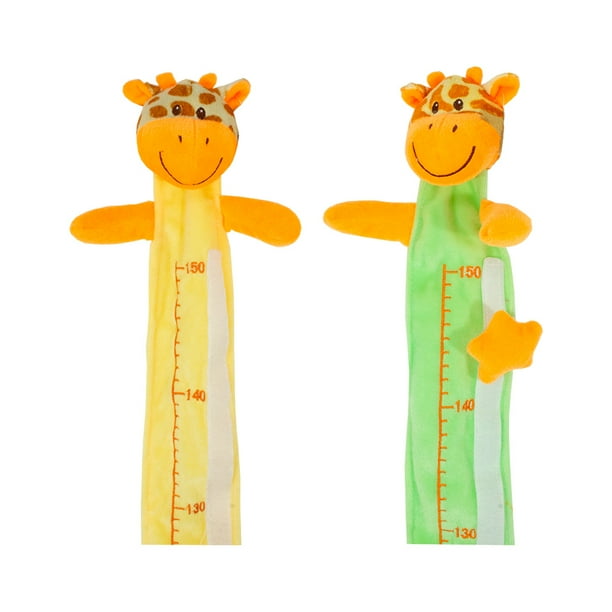 Peluche De Bebé Regla De Crecimiento Importadora La Merced Jirafa 1.50 mts 2 pz