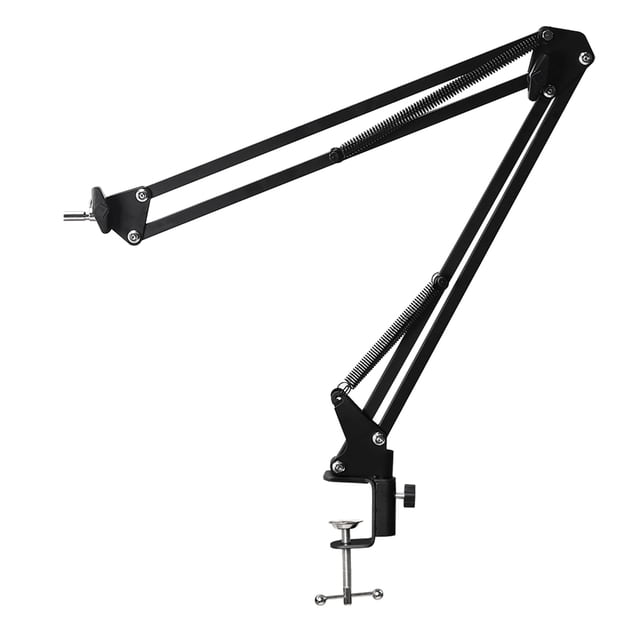 Soporte De Brazo Para Microscopio Flexible, aleación De Aluminio Robusta Soporte De Brazo articulado Para Microscopio Ajustable Sin Vibración Telescópico Con Límite Para