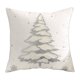 thumbnail image 2 of Christmas Soft Weave Pillowcases Standard Size Breathable-Friendly Pillow Shams Decorative Weave Pillow Case Covers, 2 of 8