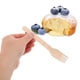 thumbnail image 5 of 100 tenedores de madera desechables, cubiertos de madera natural para fiestas, camping, picnics, bodas, cenas y eventos., 5 of 6
