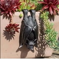 thumbnail image 2 of Hvmvliv Bats Halloween Decoration Plant Pot Resin Bats Halloween Bats Garden Flower Pot Decoration Outdoor Decorative Ornaments(6x8x16.5cm), 2 of 7