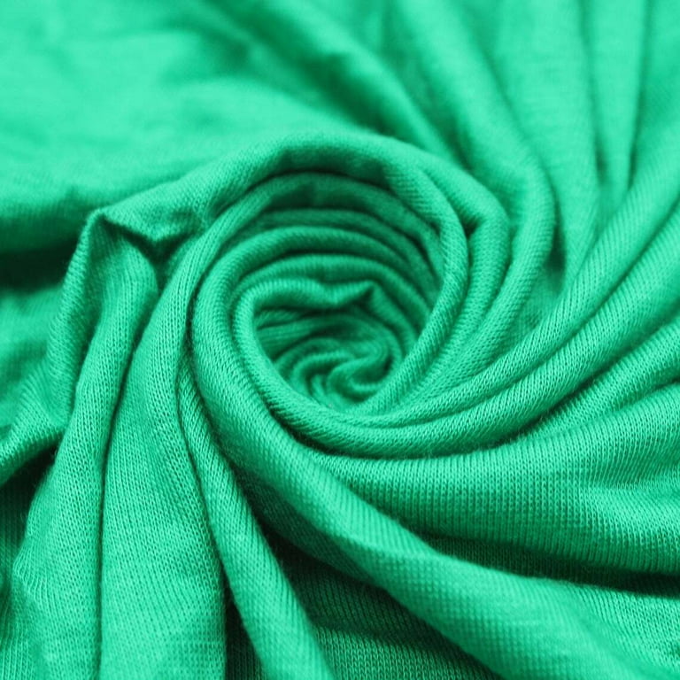 FREE SHIPPING Kelly Green N Light weight Rayon Spandex Jersey