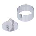 thumbnail image 4 of ESTINK Cake Ring, Practical Quality Convinient Dessert Rings Stainless Steel For Salads Pastries Making For Baking Tool, 4 of 8