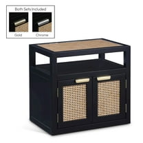 Meridian Furniture Cole Black Night Stand