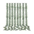 thumbnail image 1 of Guirnalda de eucalipto artificial yuxing paquete de 8 6 pies polvo blanco Verde, 1 of 5