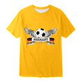 thumbnail image 3 of Playeras Deportivas Para Hombre, Camiseta De Fútbol Alemán Con Gráfico De Talla Grande, Camiseta Estampada De Manga Corta De Color Liso, 3 of 5