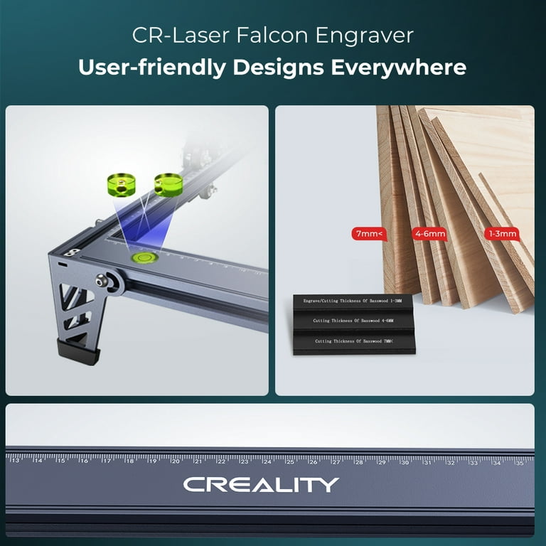 Creality Falcon 2 Frame is Incorrect - LightBurn Hardware
