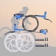 thumbnail image 3 of Frenos de disco de bicicleta de lujo 51m Pilar Rotor 75mm A Pilar /R160 Componente Alto rendimiento F160/R140 Freno de disco de aceite para bicicleta Bike DiscBrake Zulema Freno de disco hidráulico de bicicleta, 3 of 8