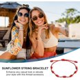 thumbnail image 5 of 10 Pcs Adjustable Cord Bracelet String, 7 Knot Good Luck Handmade Braided String Protection for Women DIY Wrist Jewelry Making, 13-26cm Long, 5 of 5